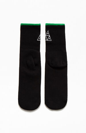 Triangle Quarter Crew Socks Triangle Quarter Crew Socks image number null