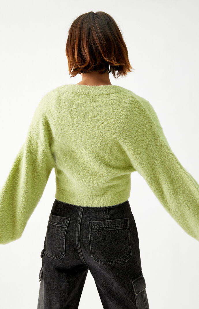 Fuzzy Cardigan