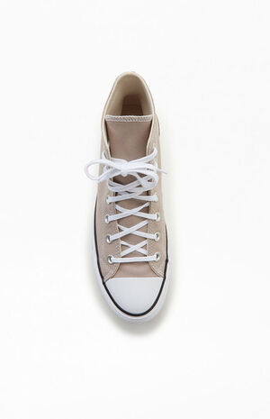 Gray Chuck Taylor All Star Lift High Top Sneakers Gray Chuck Taylor All Star Lift High Top Sneakers image number 5