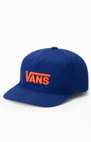 Kids Drop V Logo Snapback Hat image number 4
