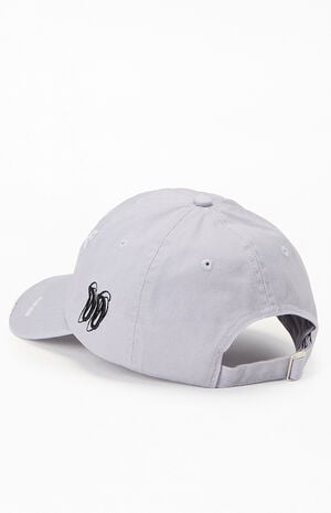 Distressed Denim Strapback Hat image number 3