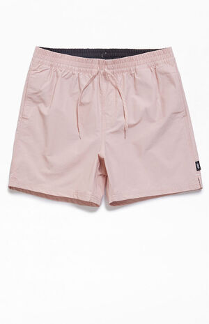 Pink Primary Volley Shorts image number 1