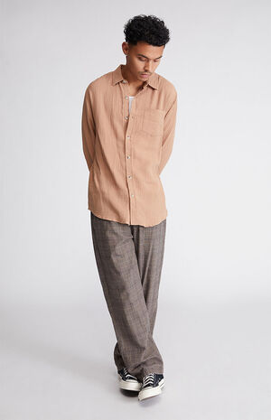 Classic Textured Long Sleeve Shirt image number 4