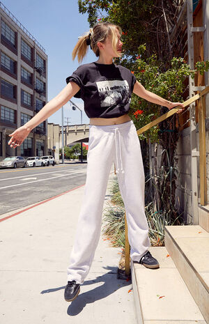 Heather Grey Rainey Sweatpants image number 2