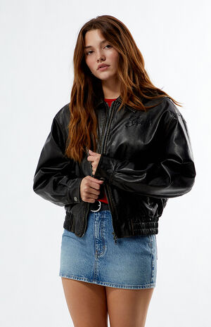 Faux Leather Jacket image number 2