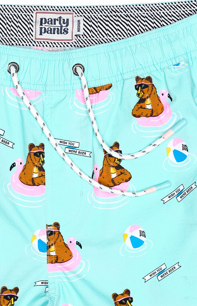 Wish You Were Beer 16" Swim Trunks