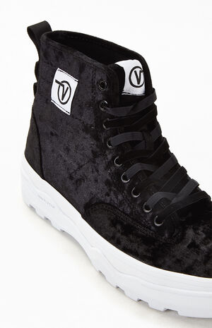 Crushed Velvet Sentry Hi WC Sneakers image number 6