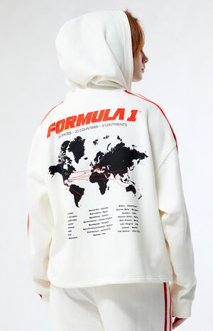 x PacSun Eco Side Stripe Double Zip Hoodie image number 2