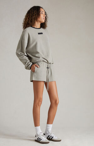 Women's Seal Reverse Fleece Running Shorts image number 5