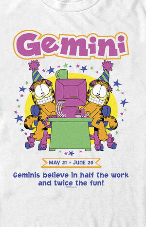 Gemini Garfield T-Shirt image number 2
