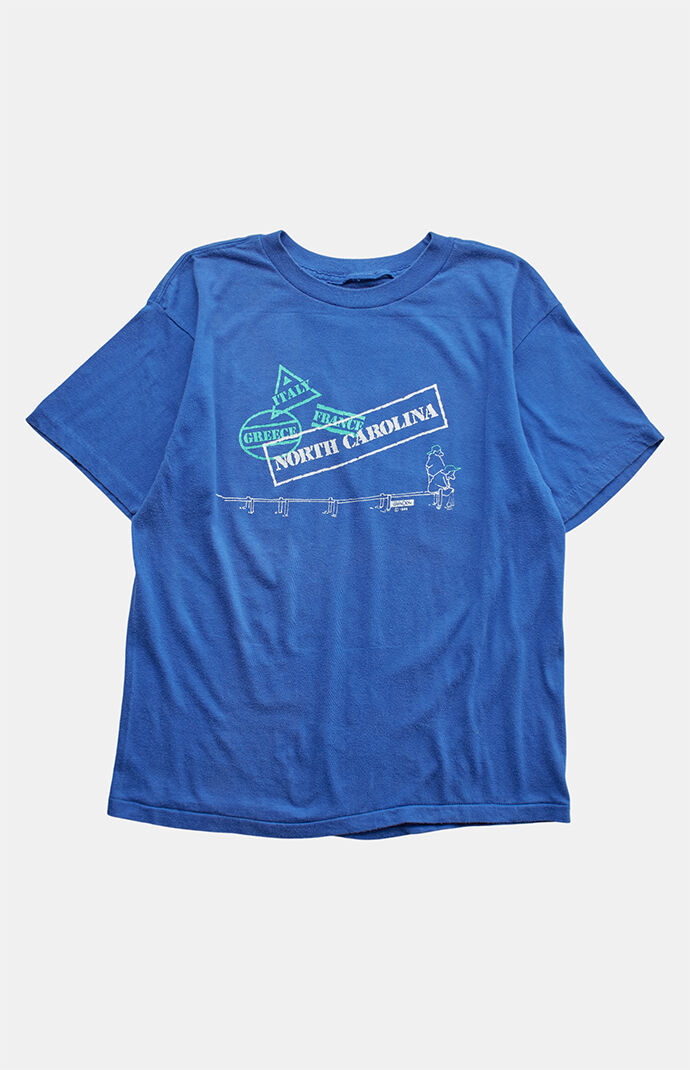 PS VINTAGE 80s North Carolina Graphic T-Shirt