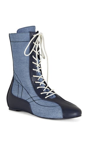 Women's Passer Navy Boxing Boots image number 2