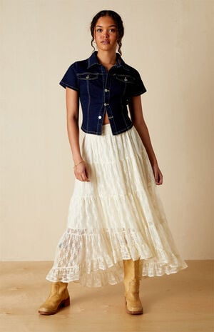 Denim Button Up Top image number 1