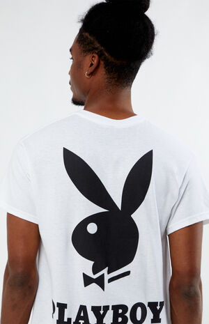 By PacSun White Bunny Lockup Short Sleeve T-Shirt image number 3