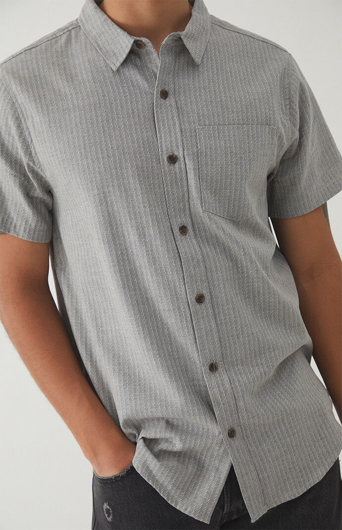 Gabriel Jacquard Woven Camp Shirt