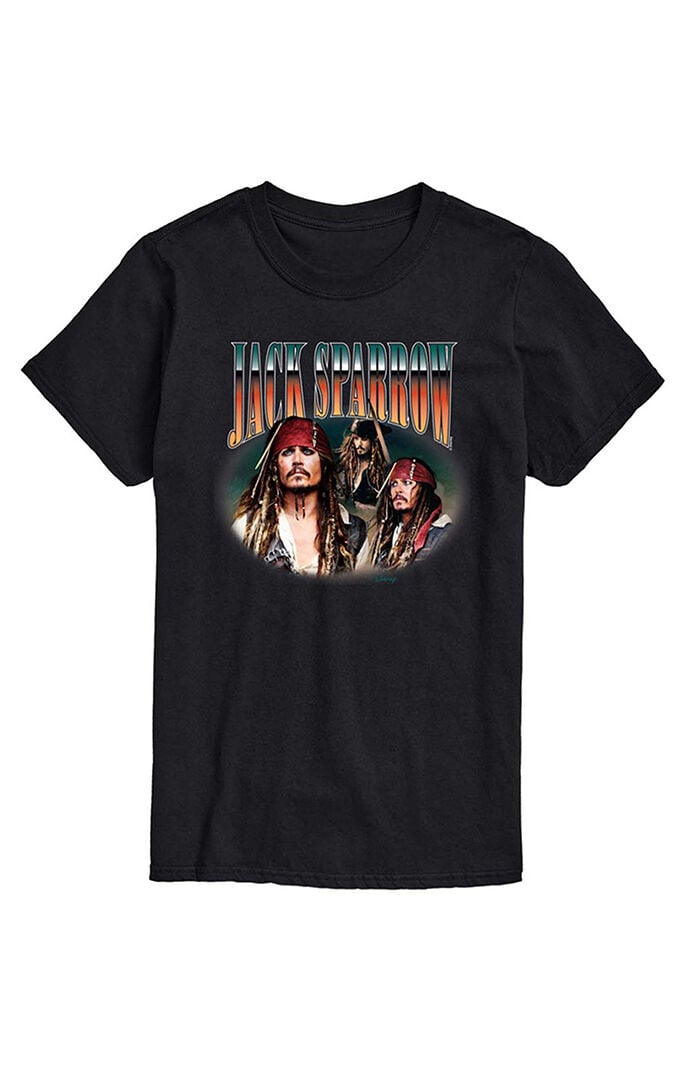 Hybrid Apparel Pirates of the Caribbean Jack Sparrow T-Shirt