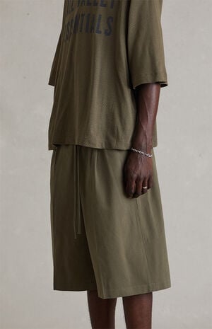 Moss Relaxed Drawstring Shorts image number 2