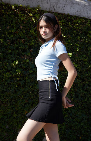Pleated Mini Skirt Pleated Mini Skirt image number null