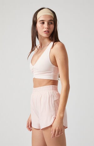 Active Pink In A Cinch Sports Bra image number 4