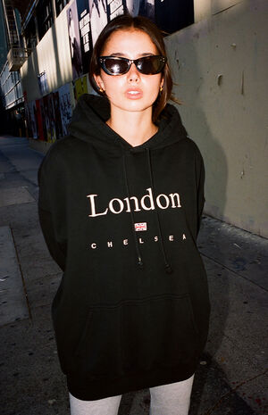 London Embroidered Hoodie image number 1