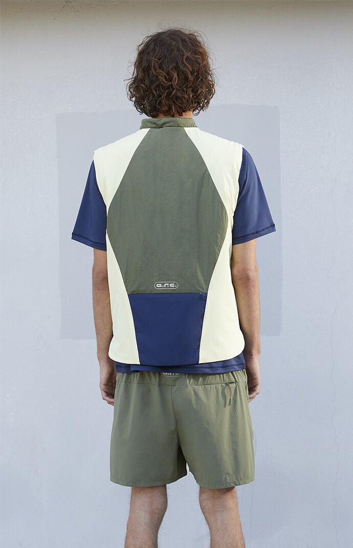 A.R.C. Nylon Color Block Vest | PacSun