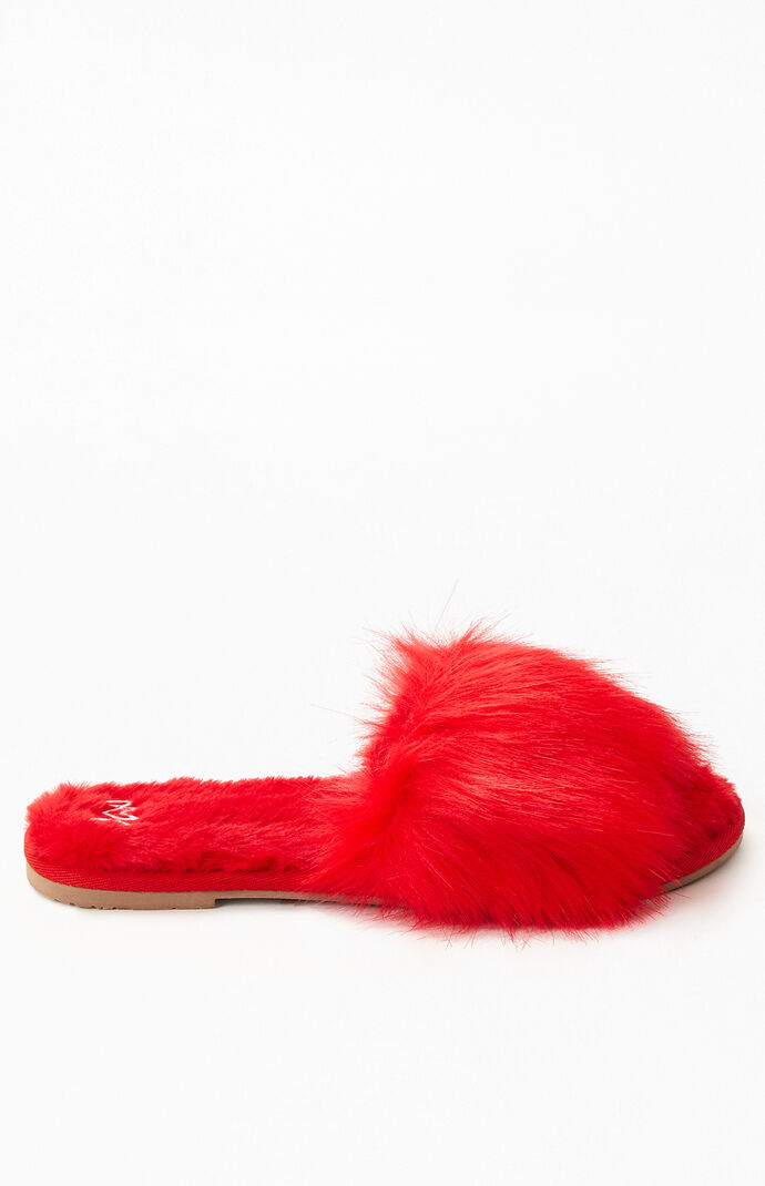 Women's Cupid Fuzzy Slippers