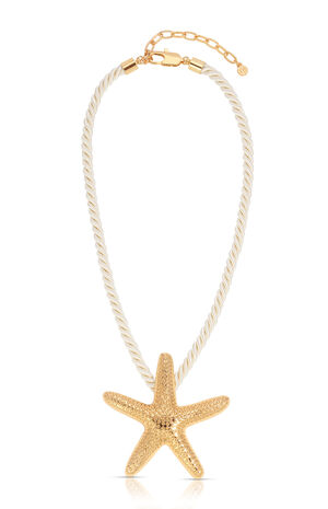 Starfish Statement Pendant Necklace image number 3