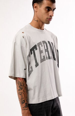 Eternal Ripped Cropped T-Shirt image number 2