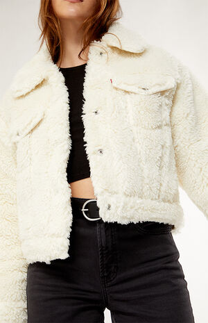 Baby Bubble Sherpa Trucker Jacket image number 2