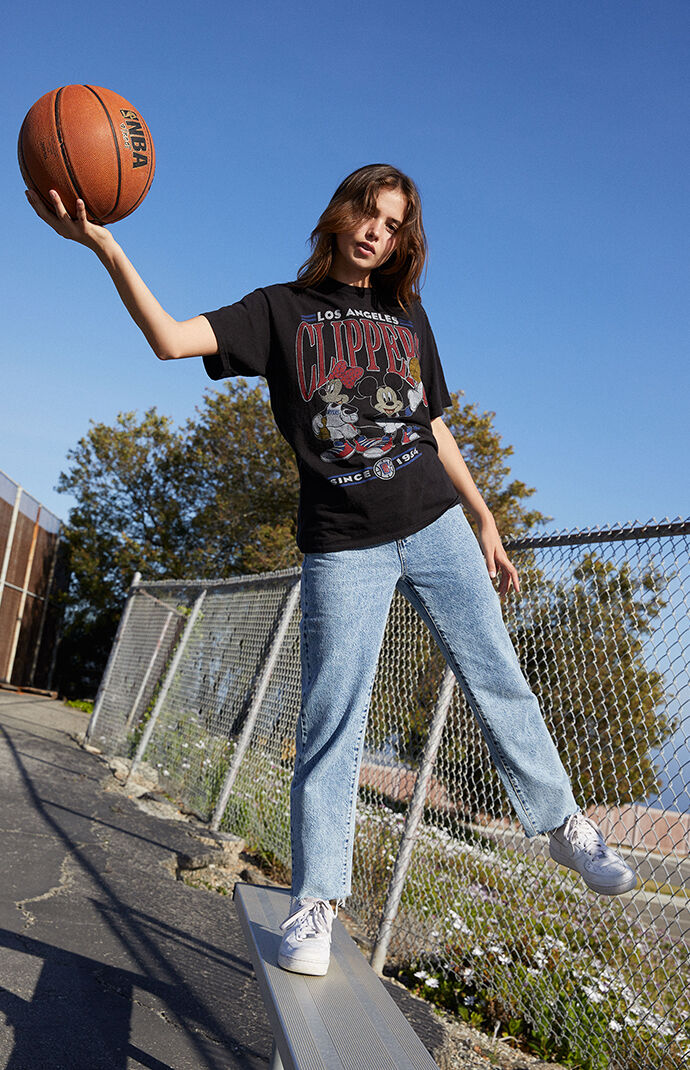 NBA x Disney Los Angeles Clippers Mickey & Minnie T-Shirt