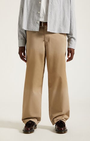 Chino Pants Baggy Khaki Pigment image number 2