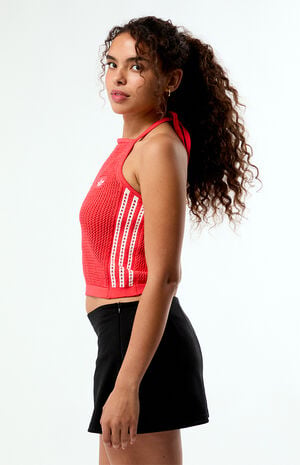 Knit Crochet Halter Top image number 3