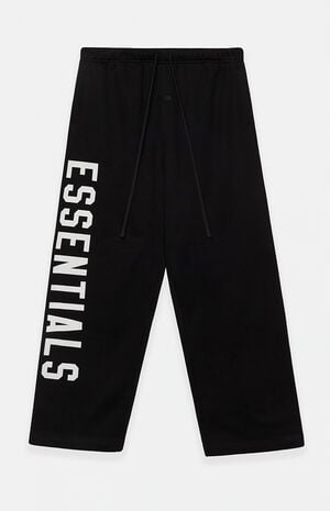 Black Heavy Fleece Relaxed Sweatpants