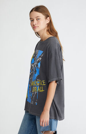 Metallica Band Oversized T-Shirt image number 3