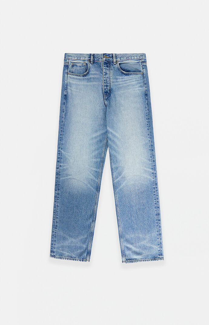 Fear of God ESSENTIALS Kids Classic Blue 5-Pocket Jeans | Pacsun