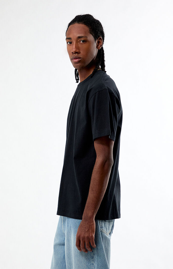 PS Basics Black Basic Reece T-Shirt | Pacsun
