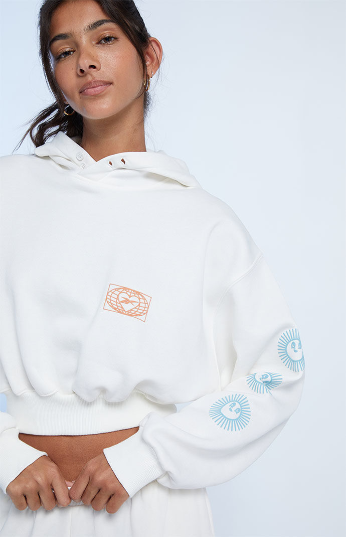 Reebok Good Vibes Graphic Hoodie PacSun