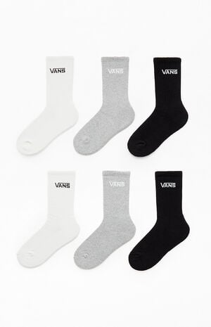 Kids 6-Pack Classic Crew Socks image number 2
