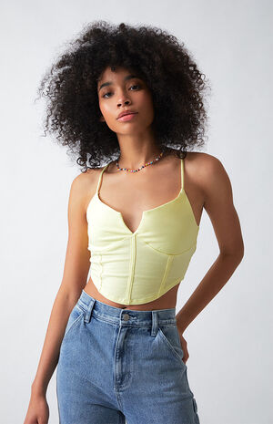 Notch Bustier Tank Top image number 1