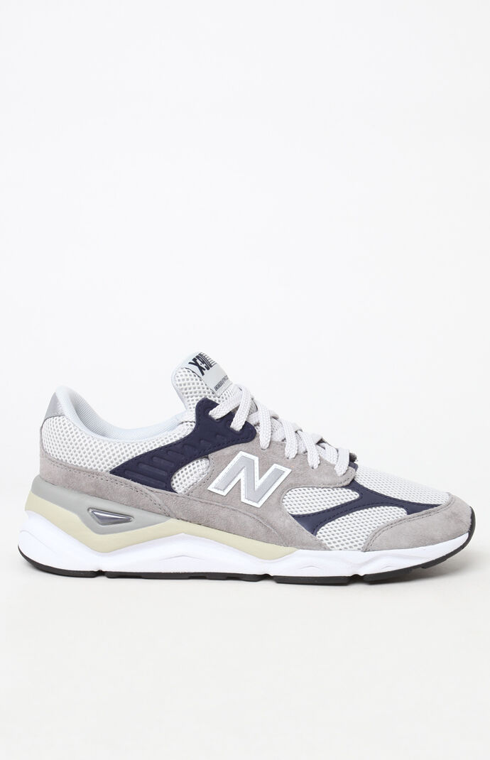 new balance x90 blue grey