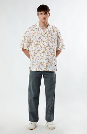 Floral AOP Relaxed Camp Shirt image number 4
