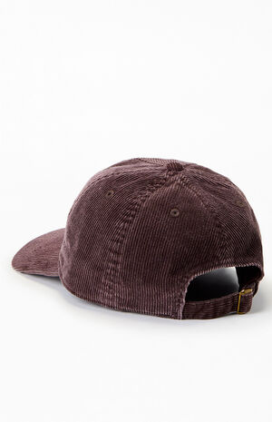 Crashout Corduroy Strapback Hat image number 3