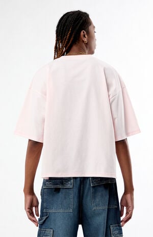 Golden Cropped Boxy T-Shirt image number 4