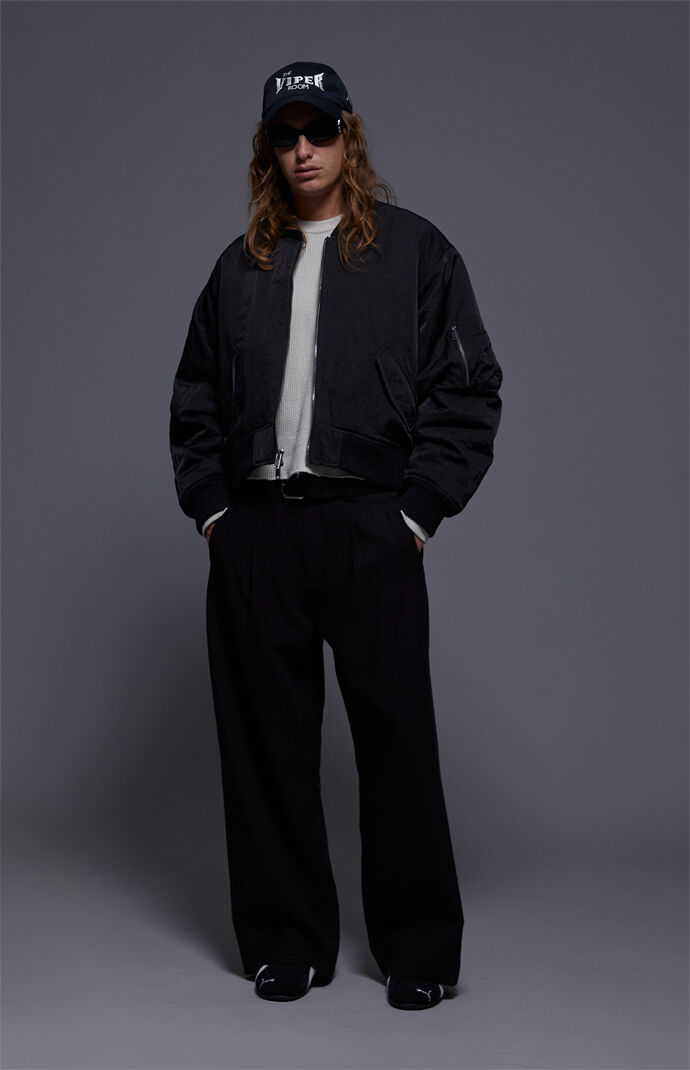 FIELD OF STUDY by Pacsun Wave Nylon Bomber Jacket | Pacsun