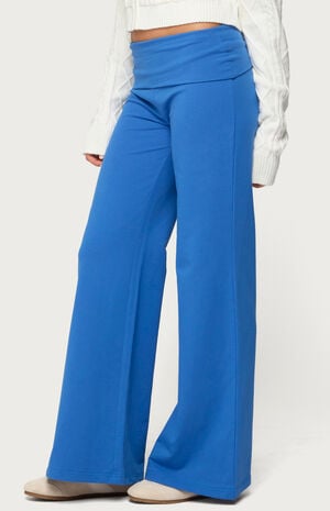 Wide Leg Fold Over Pants image number 2