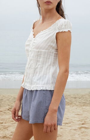 White Elena Top image number 3