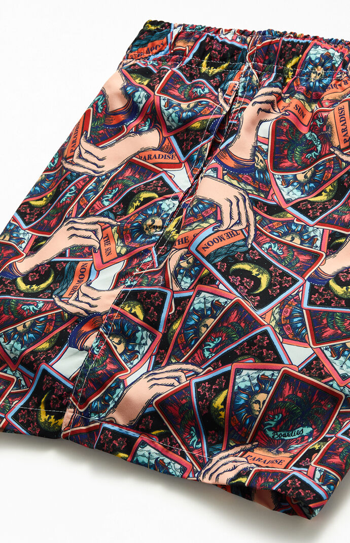 Tarot Cards 15" Swim Trunks