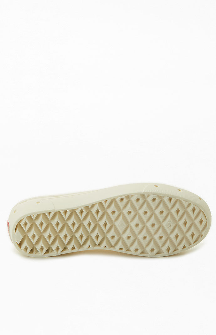 White slip shop on vans pacsun
