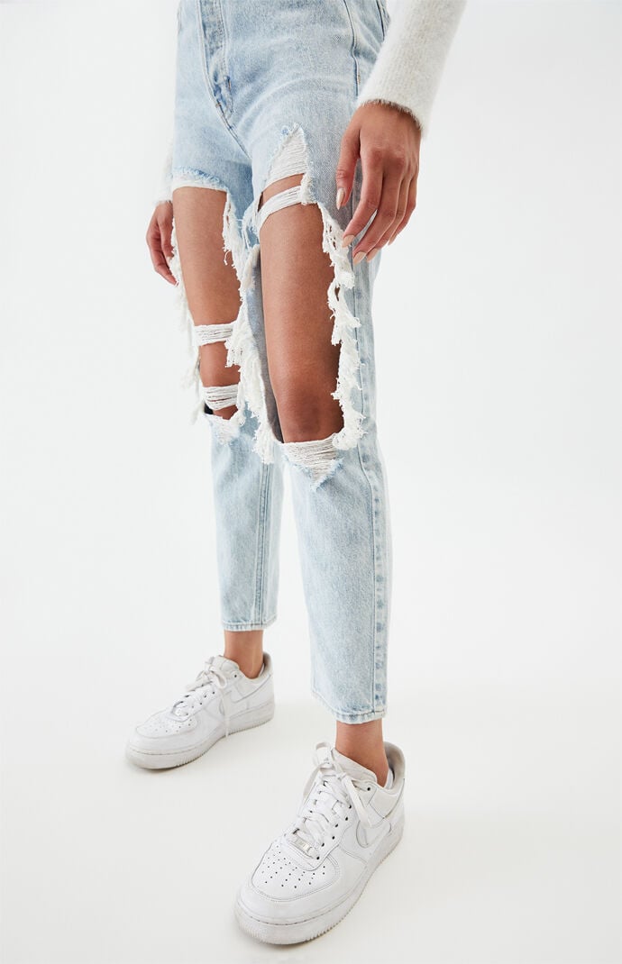 PacSun Light Ultra High Waisted Slim