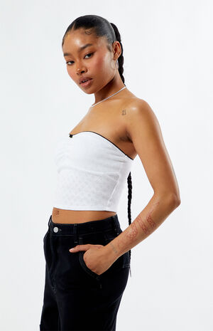 Aria Pointelle Tube Top image number 2